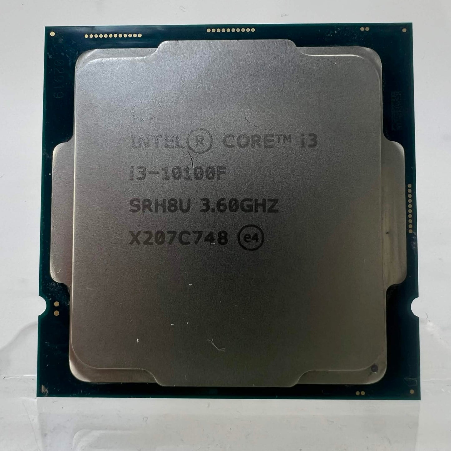 Intel i3-10100F 3.60GHz Quad Core X207C748 8 Thread LGA 1200 CPU