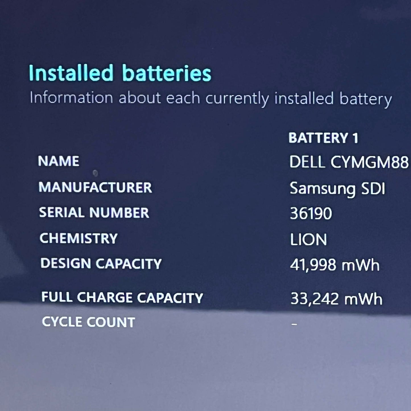 Dell Inspiron 5570 15.6" i3-8130U 2.2GHz 12GB RAM 1TB HDD