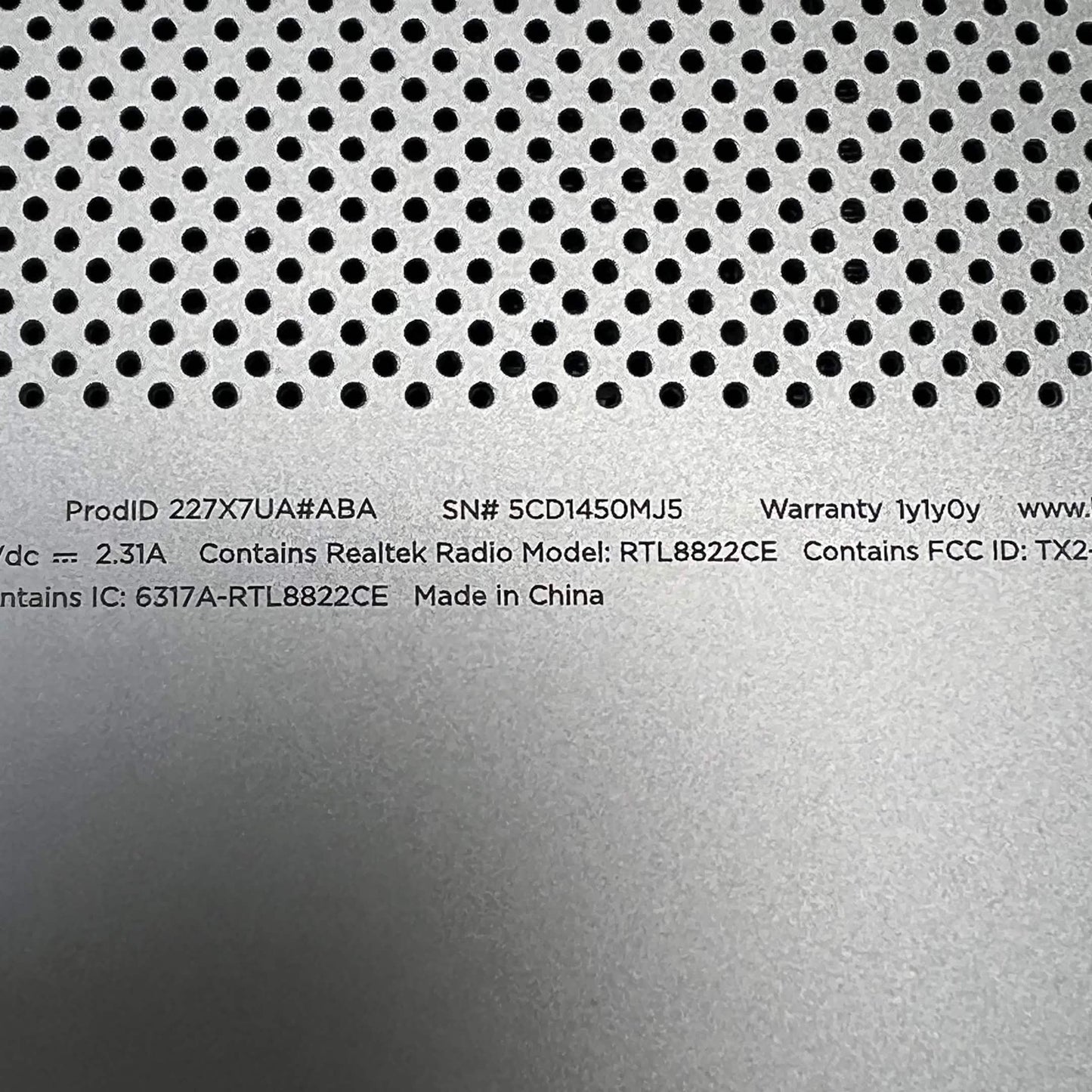 [CRACKED SIDE] HP 14-FQ0045NR 14-FQ0045NR 14" Athlon Silver 3050U 3.2GHz 4GB RAM 60GB SSD