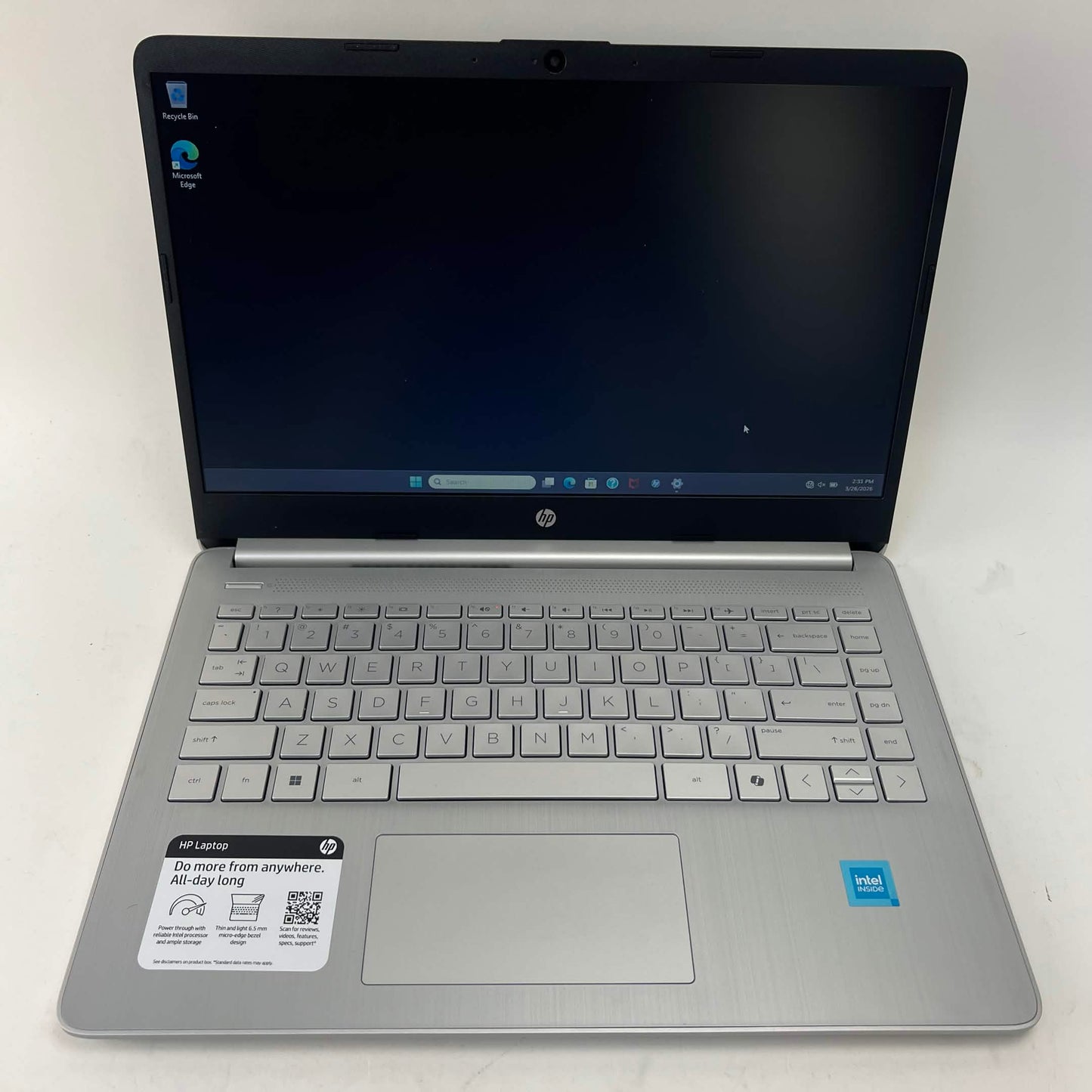 HP 14-DQ6011DX B4HN6U#ABA 14" N150 1.0GHz 4GB RAM 128GB SSD