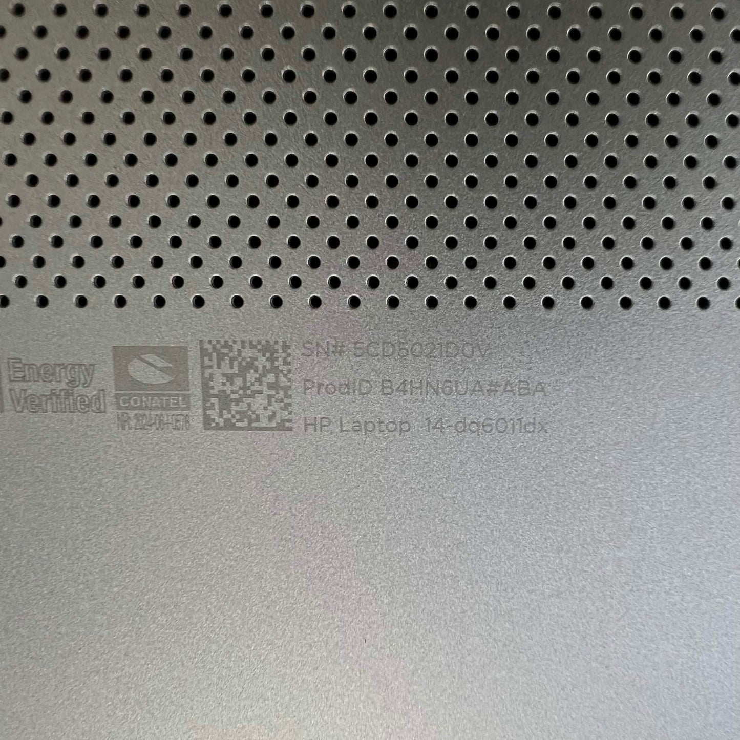 HP 14-DQ6011DX B4HN6U#ABA 14" N150 1.0GHz 4GB RAM 128GB SSD