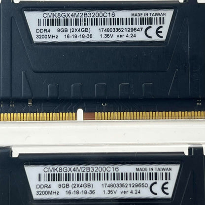 Corsair Vengeance LPX 8GB (2x4GB) RAM DDR4 3200MHz CMK8GX4M2B3200C16