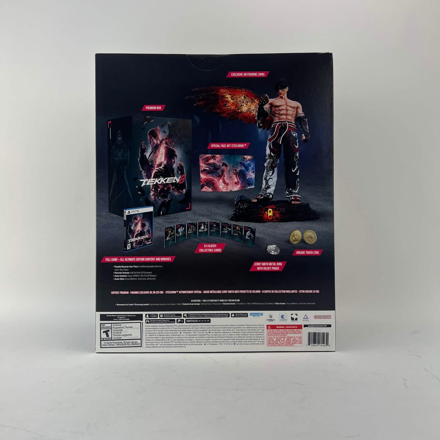 New Tekken 8 [Premium Collector's Edition] (Sony PlayStation 5 PS5, 2024)