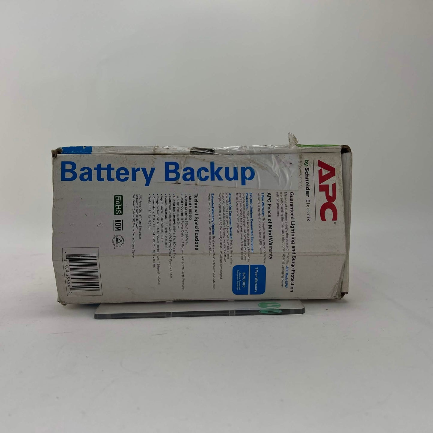 New APC BE550G Battery Backup