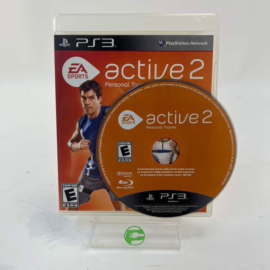 PS3 Active 2 personal trainer with trackers