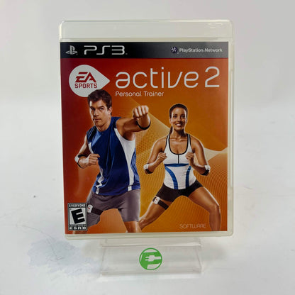 PS3 Active 2 personal trainer with trackers