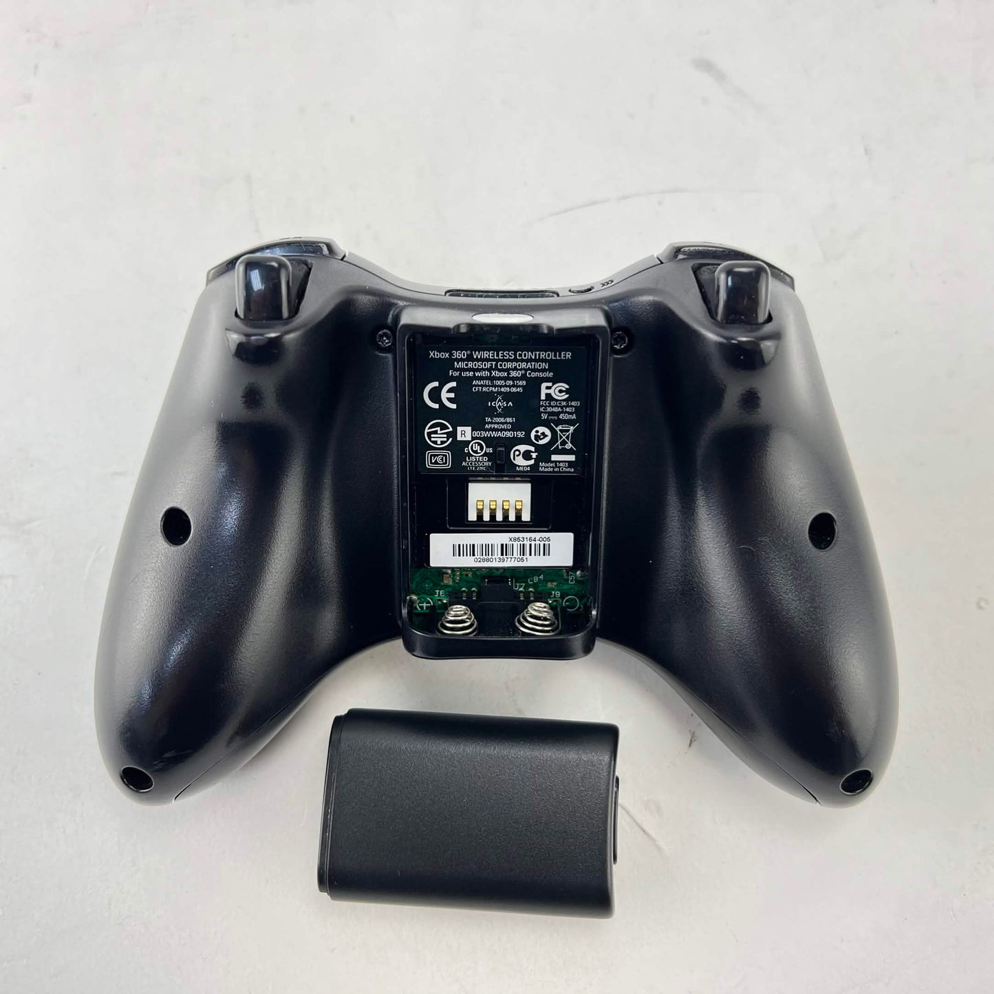 Microsoft Xbox 360 Wireless Controller Black 1403