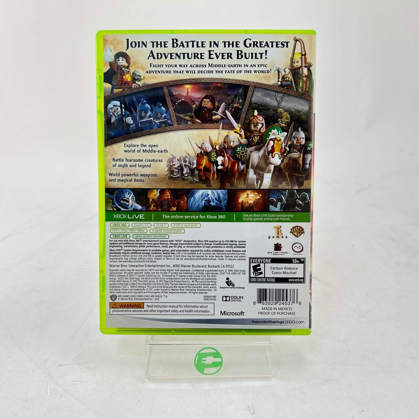 LEGO Lord Of The Rings (Xbox 360, 2012)
