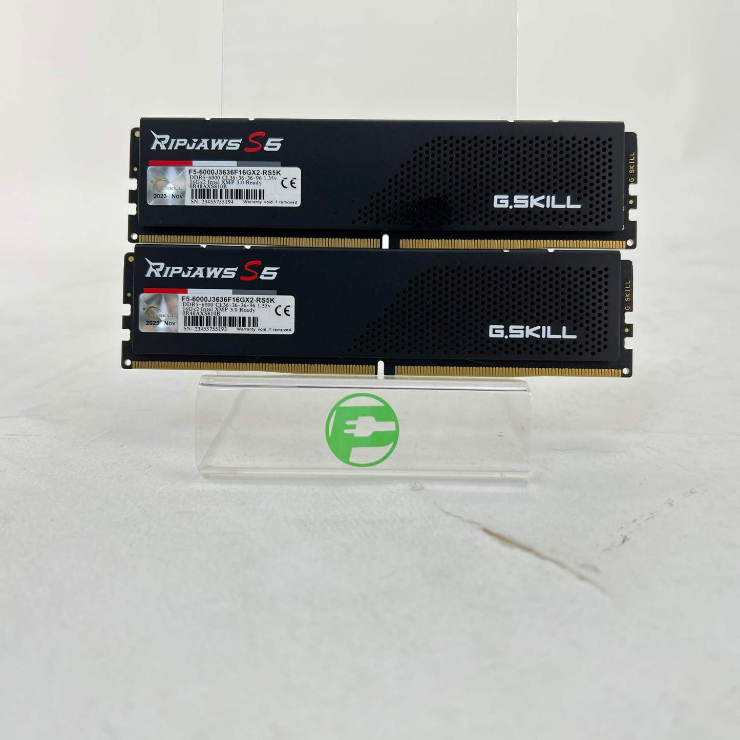 G.Skill Ripjaws S5 32GB (2x16GB) RAM DDR5 6000MHz F5-6000J3636F16GX2-RS5K