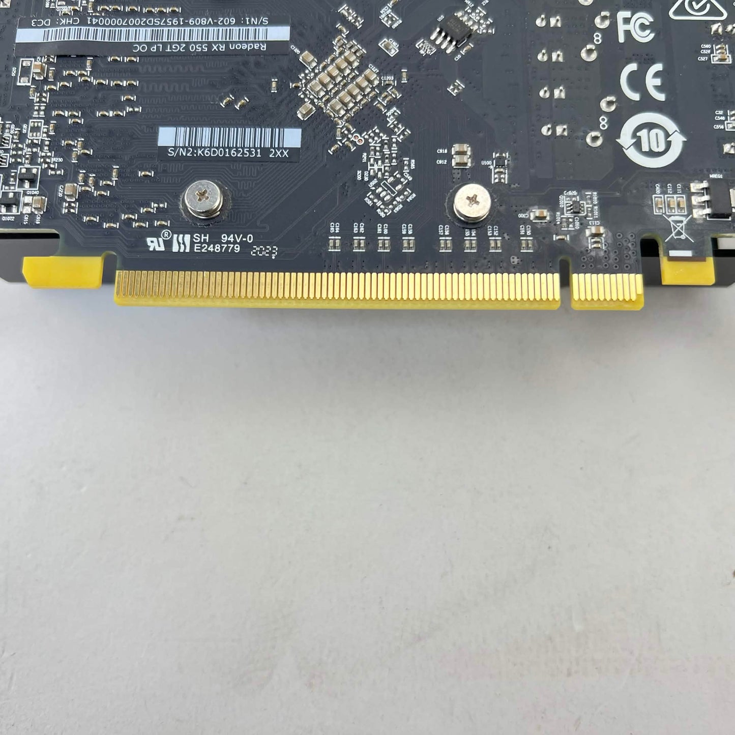 MSI Radeon RX 550 SOLO 4GB GDDR5 Graphics Card 602-V809-1957SD2007000041