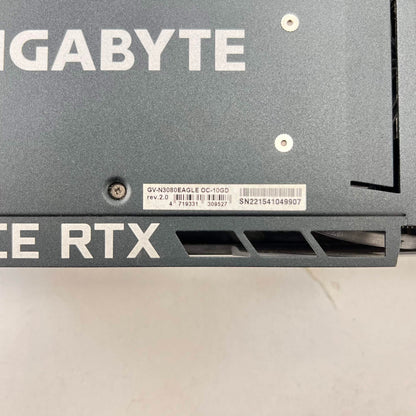 Gigabyte GeForce RTX 3080 Eagle OC 10GB GDDR6X Graphics Card GV-N3080EAGLE OC-10GD