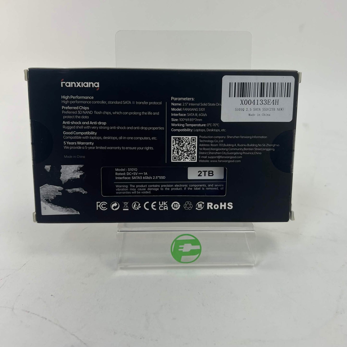 New ranxiana 2.5" S101Q 2TB eSATA III 6Gbps SSD