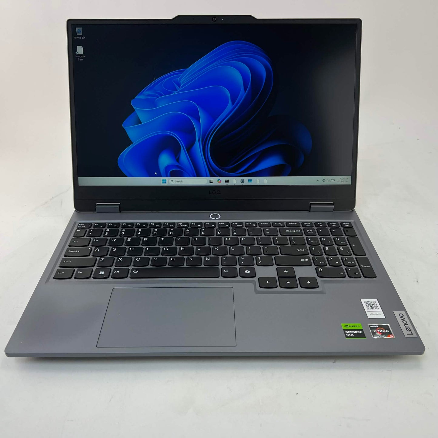 Lenovo LOQ 15 15ARP9 15.6" Ryzen 5 7235HS 3.2GHz 12GB RAM 512GB SSD GeForce RTX 3050