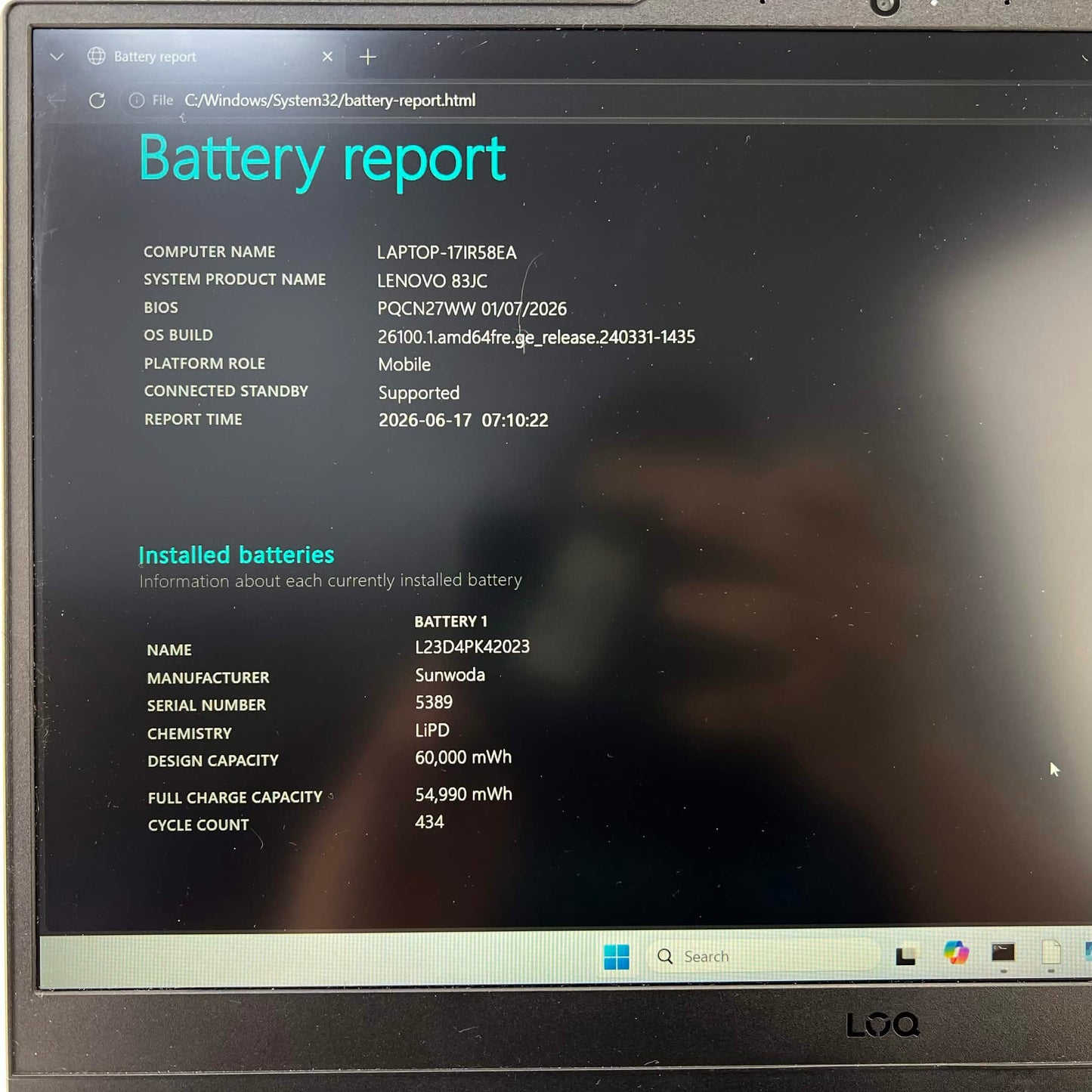 Lenovo LOQ 15 15ARP9 15.6" Ryzen 5 7235HS 3.2GHz 12GB RAM 512GB SSD GeForce RTX 3050
