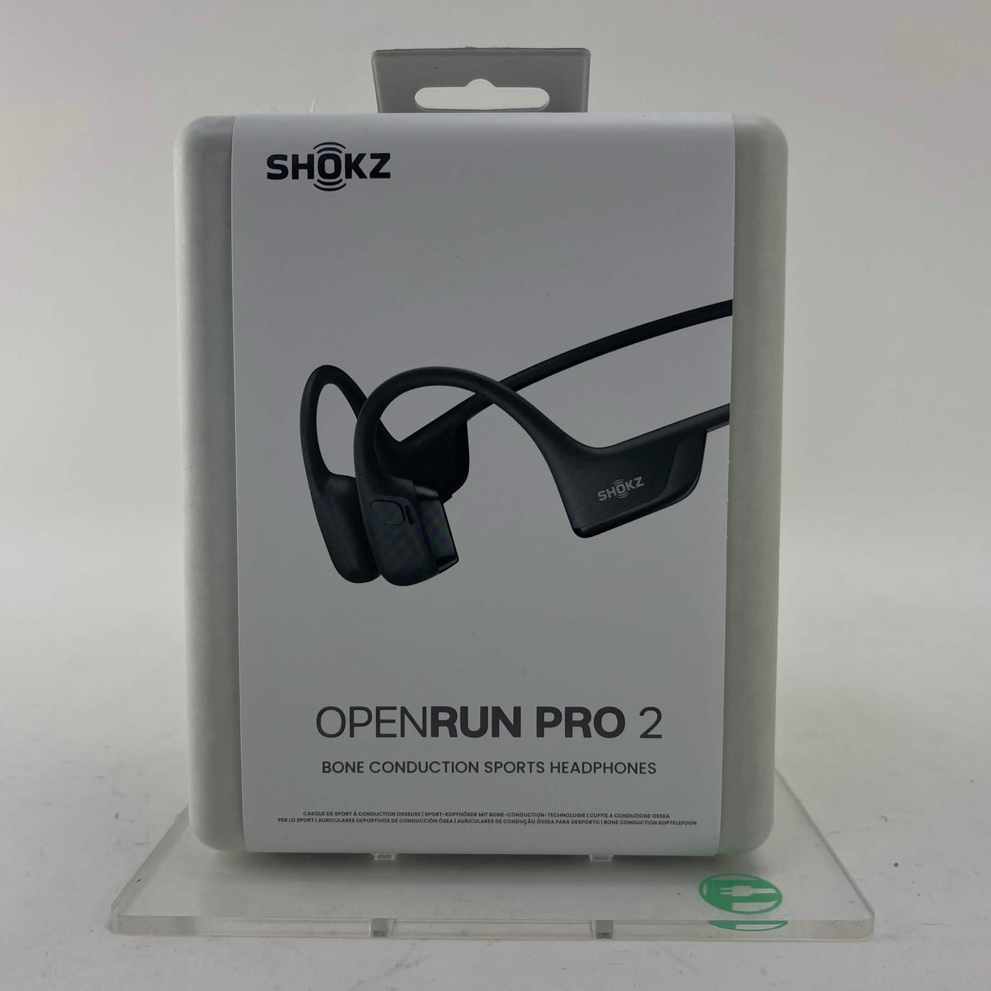 New Shokz OpenRun Pro 2 Bone Conduction Open-Ear Sport Headphones Black/Silver