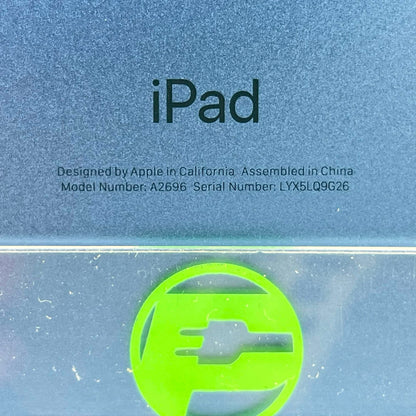 WiFi Only Apple iPad 10th Gen 64GB Blue MPQ13LL/A