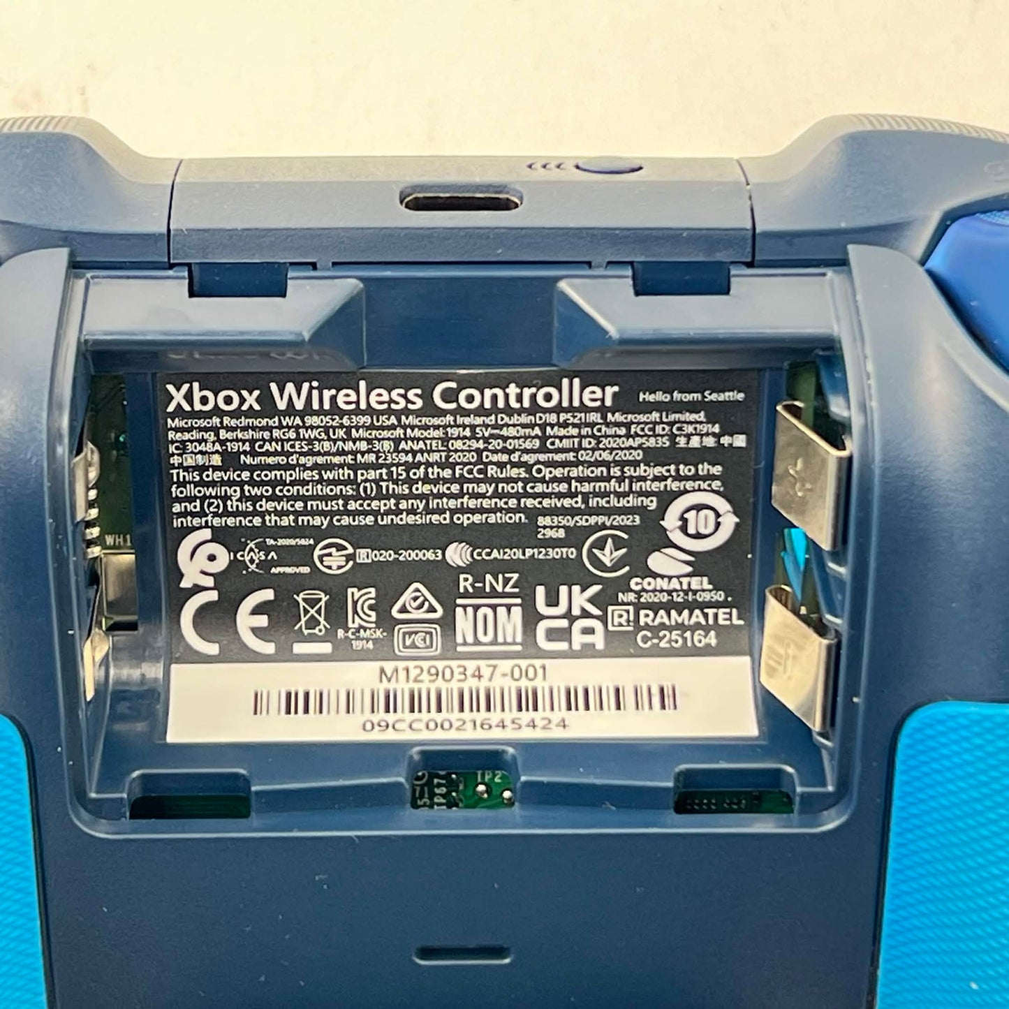 Microsoft Xbox Series X|S Wireless Controller Blue 1914
