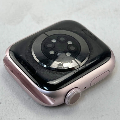 GPS Only Apple Watch Series 9 41MM Pink Aluminum black nylon band MR953LL/A