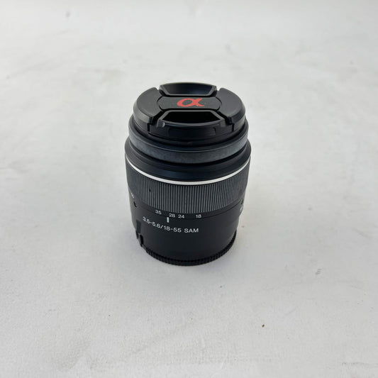 Sony SAL1855 18-55mm f/3.5-5.6 A-Mount  APS-C SAL1855 Auto & Manual Lens