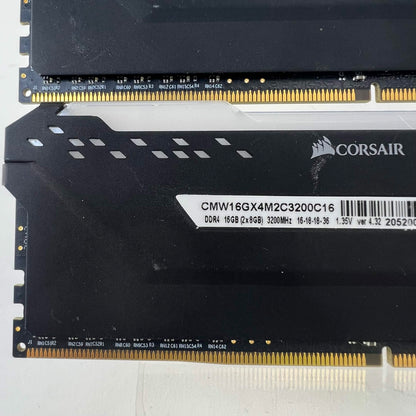 Corsair Vengeance RGB Pro 16GB (2x8GB) RAM DDR4 3200MHz CMW16GX4M2C3200C16