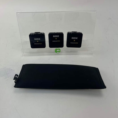 Rode WIRELESS GO II 50Hz - 20kHz Microphones with Receiver