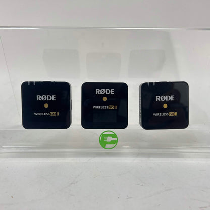 Rode WIRELESS GO II 50Hz - 20kHz Microphones with Receiver