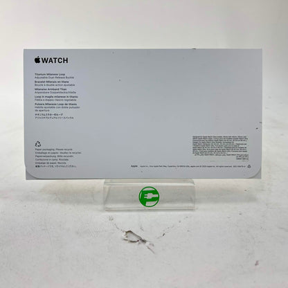 Unlocked Apple Watch Ultra 3 49MM Black Titanium Black Titanium Milanese Loop 