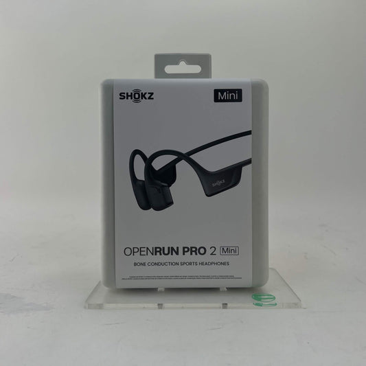 New Shokz OpenRun Pro2 Mini Bone Conduction Open-Ear Sport Headphones Black SHOKZ S821