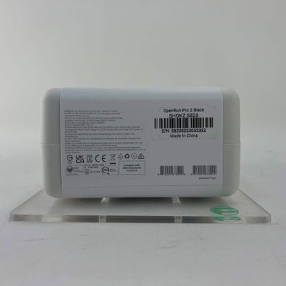 New Shokz OpenRun Pro2 Bone Conduction Open-Ear Sport Headphones Black SHOKZ S820