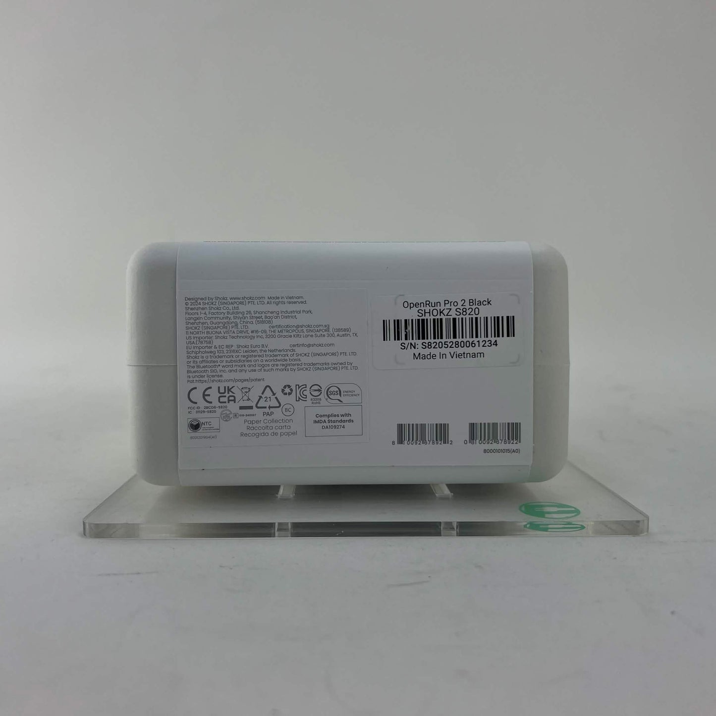 New Shokz OpenRun Pro2 Black SHOKZ S820