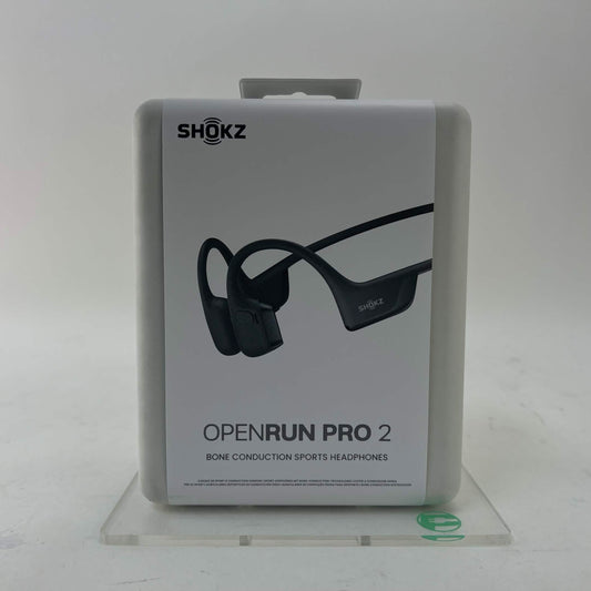 New Shokz OpenRun Pro2 Bone Conduction Open-Ear Sport Headphones Black S820