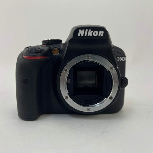 Nikon D3400 24.2MP Digital SLR DSLR Camera 363 Shutter Count