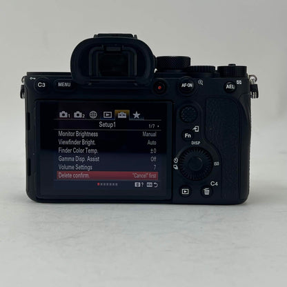 Sony Alpha A7 IV 33MP Full-Frame Mirrorless Digital Camera 966 Shutter Count