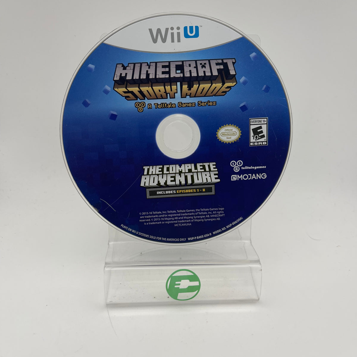 Minecraft: Story Mode Complete Adventure (Nintendo Wii U, 2016)