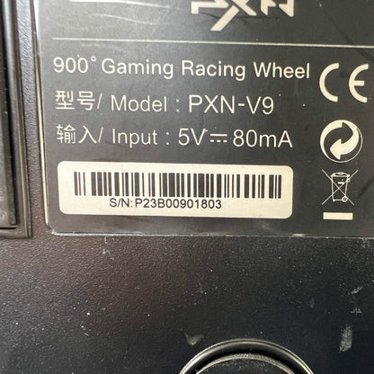 pxn v9 Black PXN-V9 Racing Wheel 