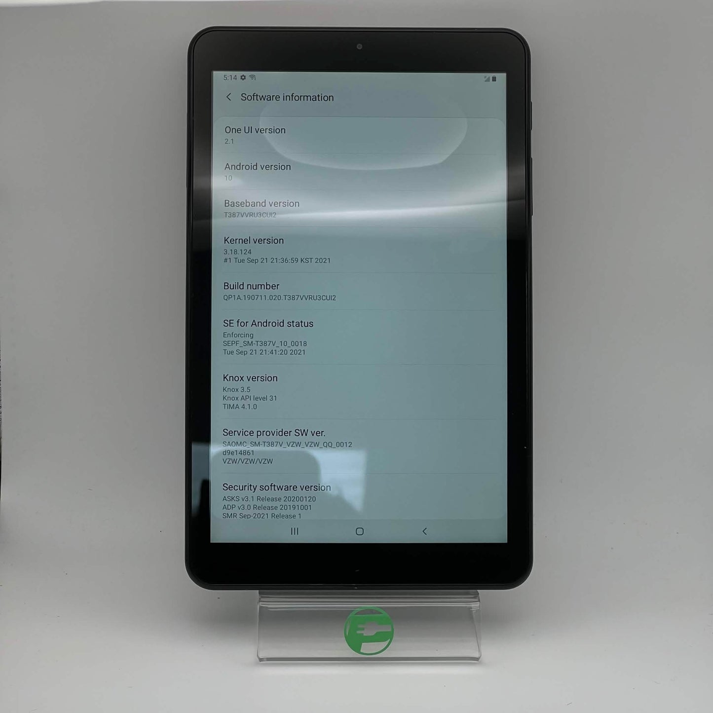 Verizon Samsung Galaxy Tab A8 10.5" 32GB Black SM-X200NZAAXAR