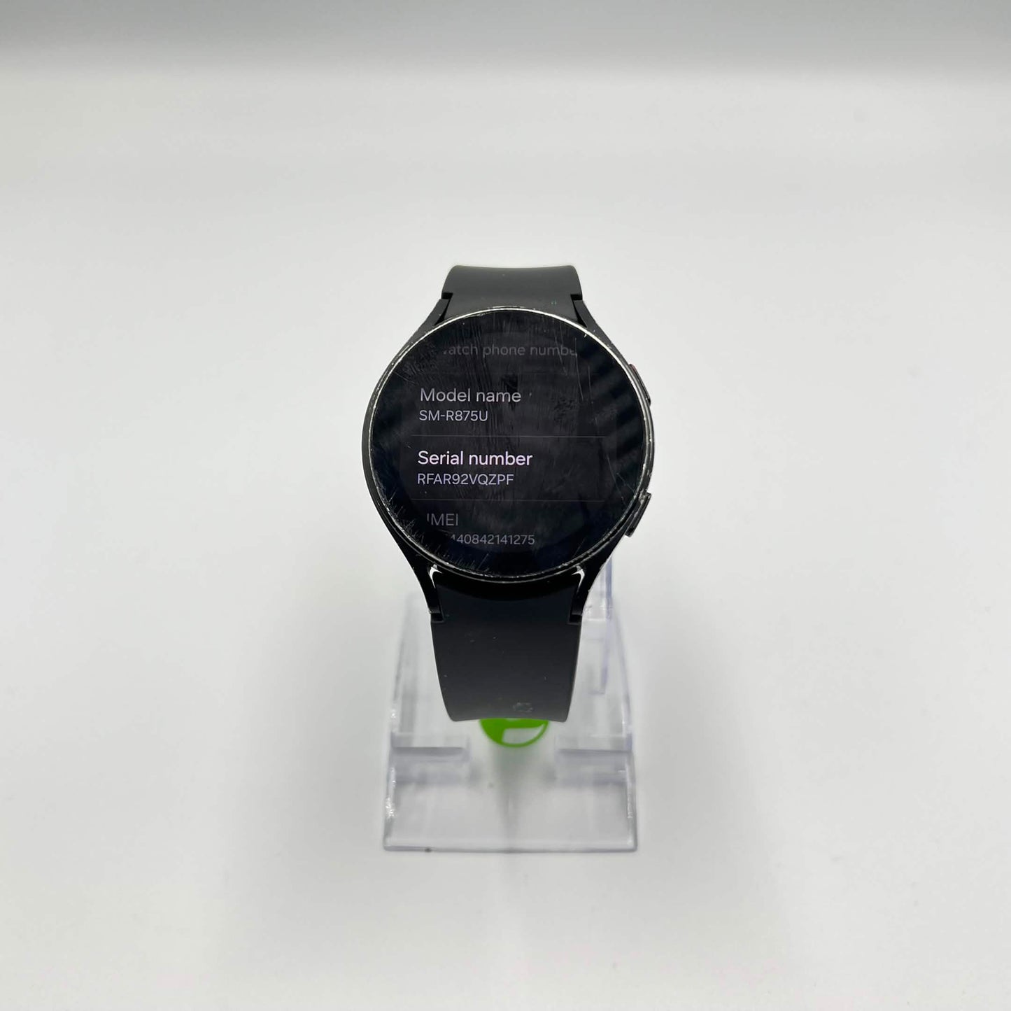 GPS Only Samsung Galaxy Watch4 Aluminum Smartwatch SM-R875U