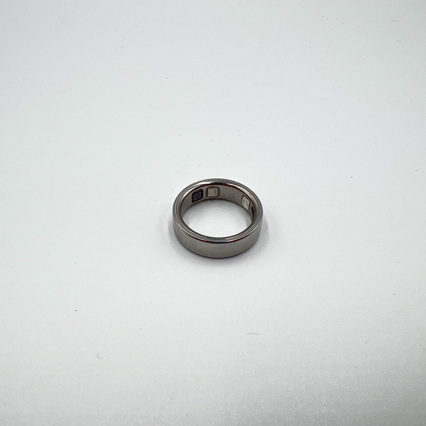 Oura Ring 4 Size 8 Brushed Silver Ceramic Smart Ring OA11