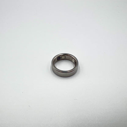 Oura Ring 4 Size 8 Brushed Silver Ceramic Smart Ring OA11