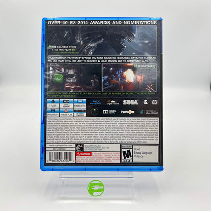 Alien: Isolation (Sony PlayStation 4 PS4, 2014)