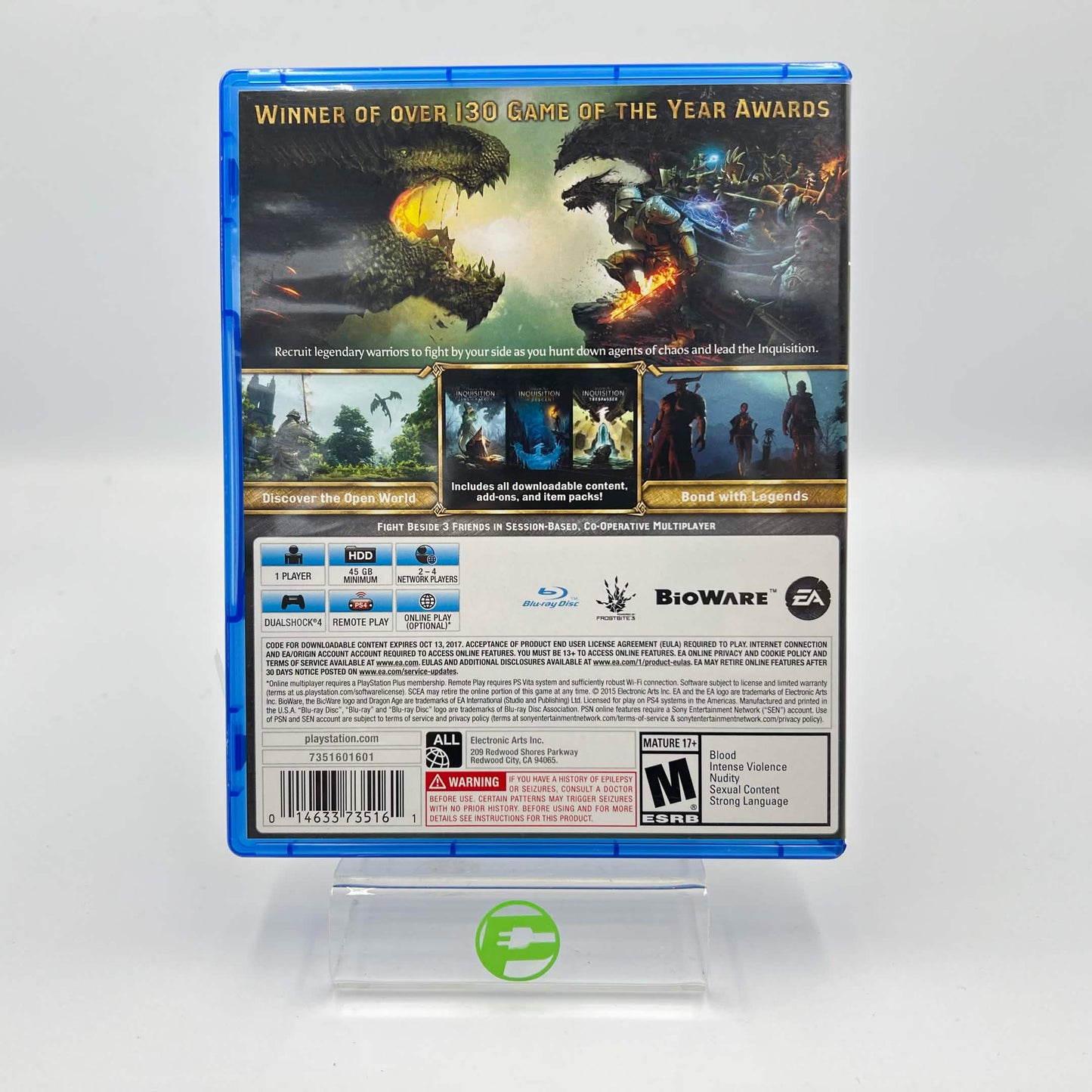 Dragon Age: Inquisition [Game of the Year] (Sony PlayStation 4 PS4, 2015)