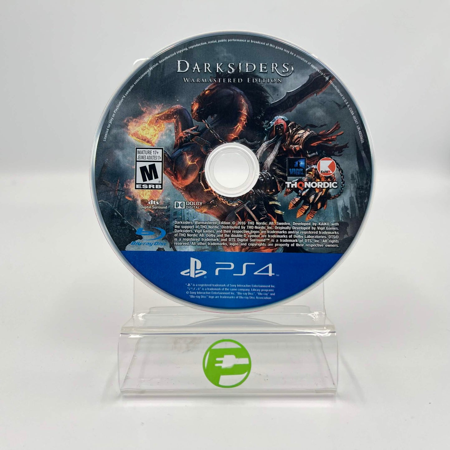 Darksiders: Warmastered Edition (Sony PlayStation 4 PS4, 2016)
