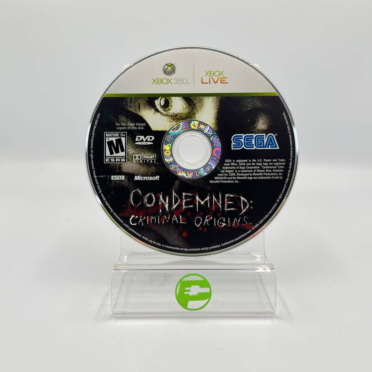 Condemned Criminal Origins (Microsoft Xbox 360, 2005)