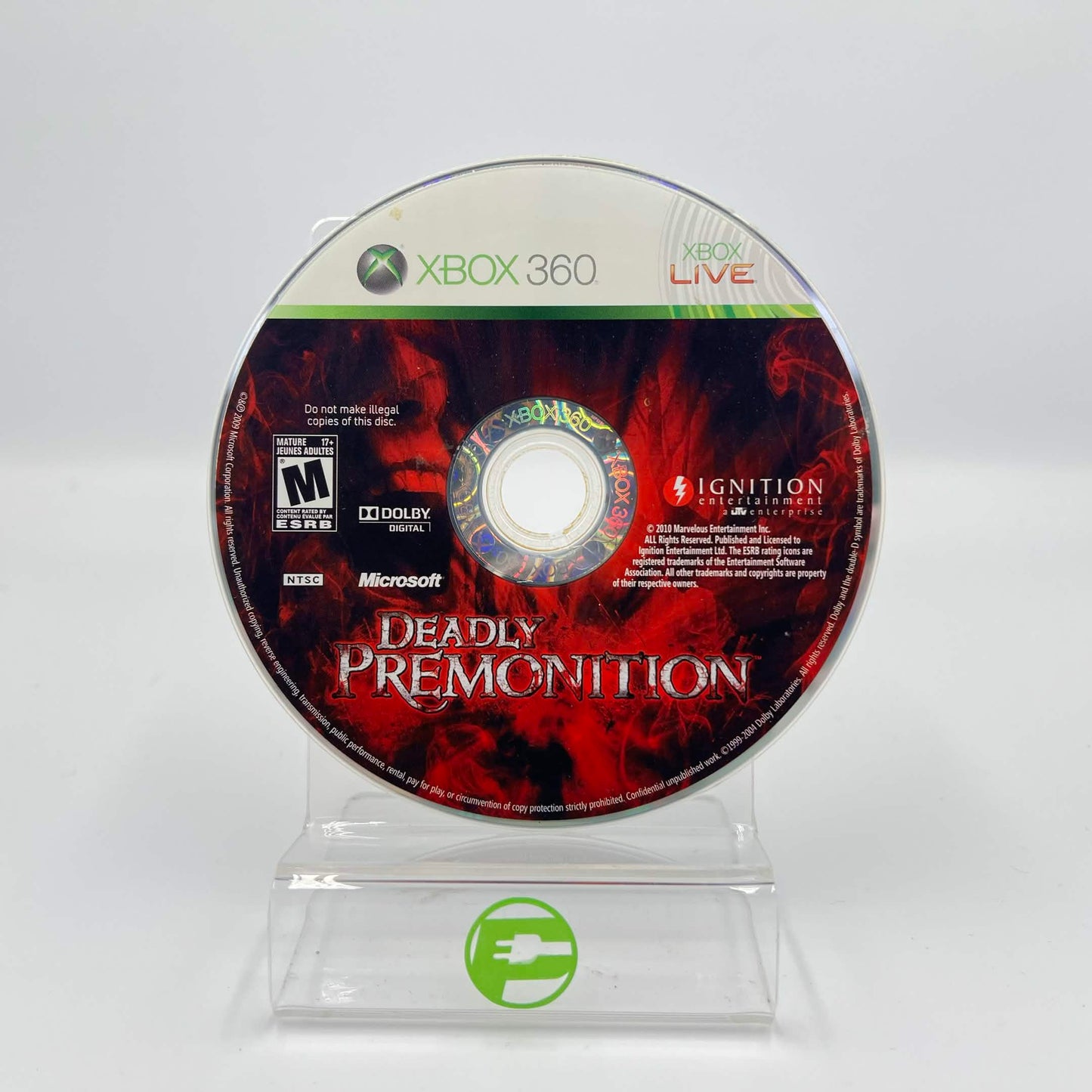 Deadly Premonition (Microsoft Xbox 360, 2010)