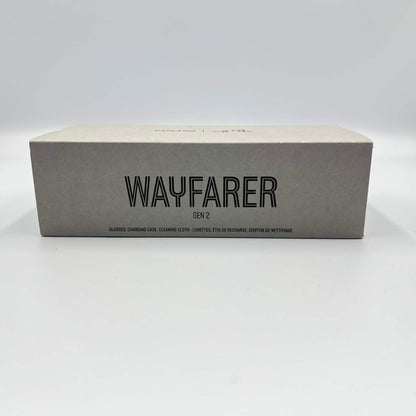 New Ray-Ban Stories Wayfarer Shiny Black Standard RW4012 601/7150 AI Smart Glasses
