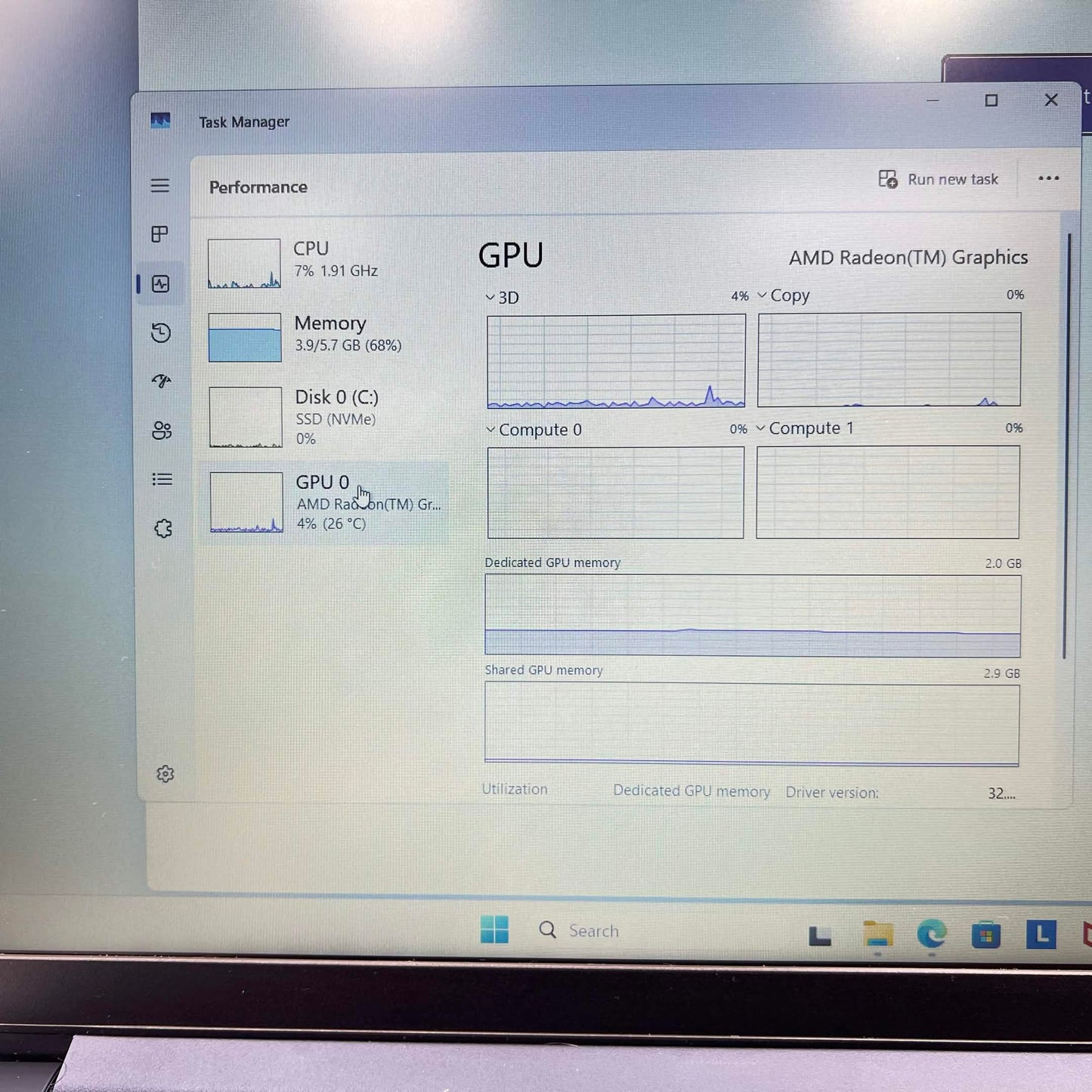 Lenovo IdeaPad 1 15AMN7 15.6" Ryzen 3 7320U 2.4GHz 8GB RAM 256GB SSD