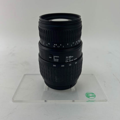 Sigma 70-300mm f/4-5.6 70-300mm f/4-5.6 DL Macro Super For Canon 