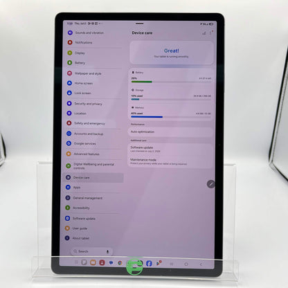 Verizon Samsung Galaxy Tab S10+ 5G 12.4" 256GB Lavender SM-X828U