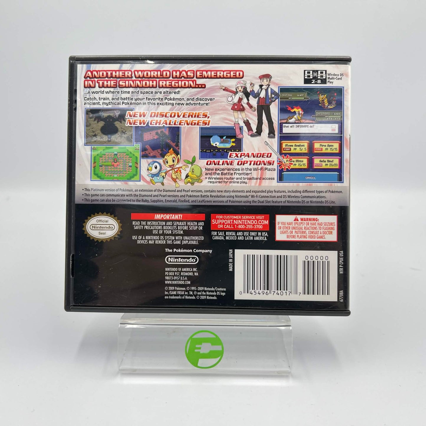 Pokemon Platinum (Nintendo DS, 2009)