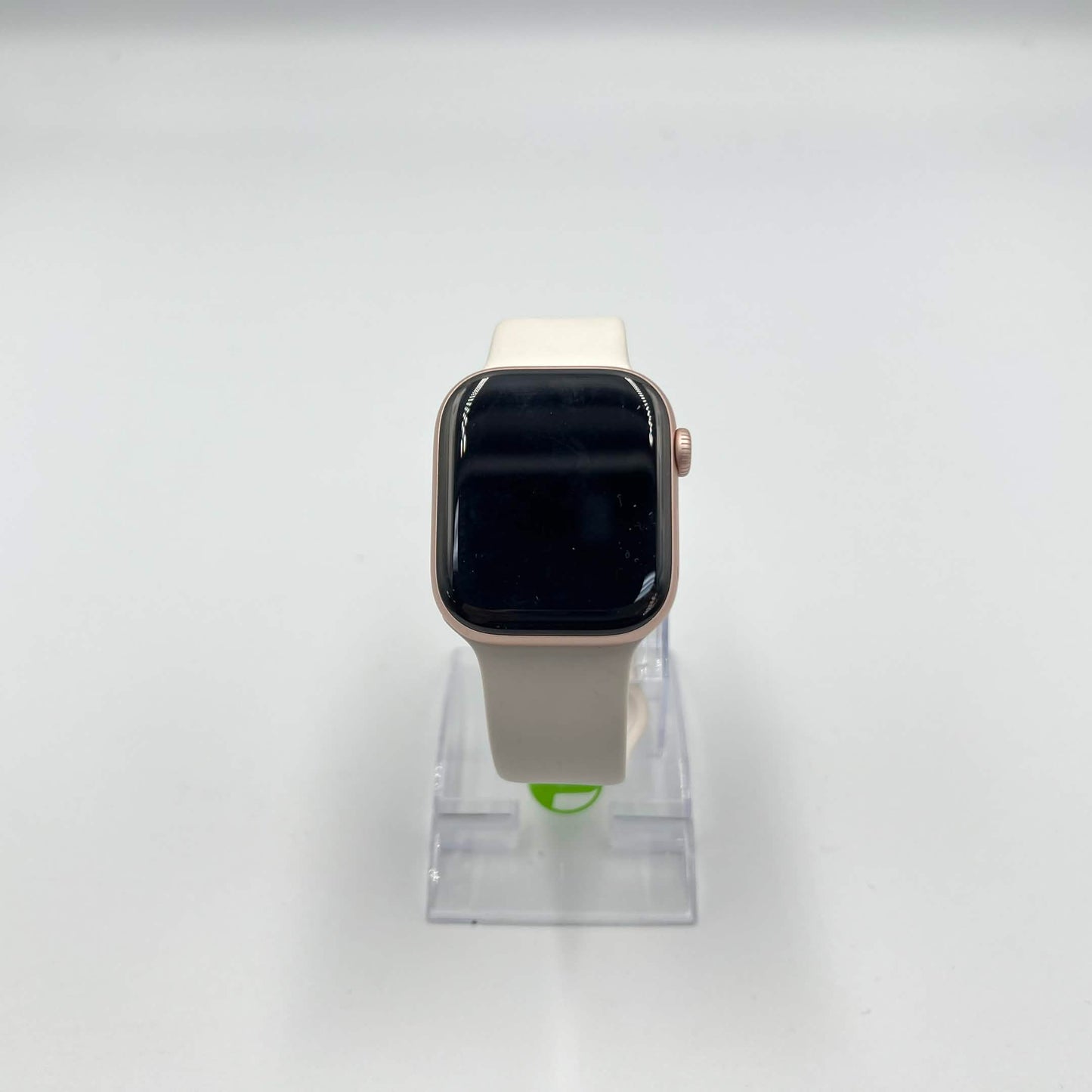 GPS Only Apple Watch Series 11 42MM Rose Gold Aluminum White Sport Band 